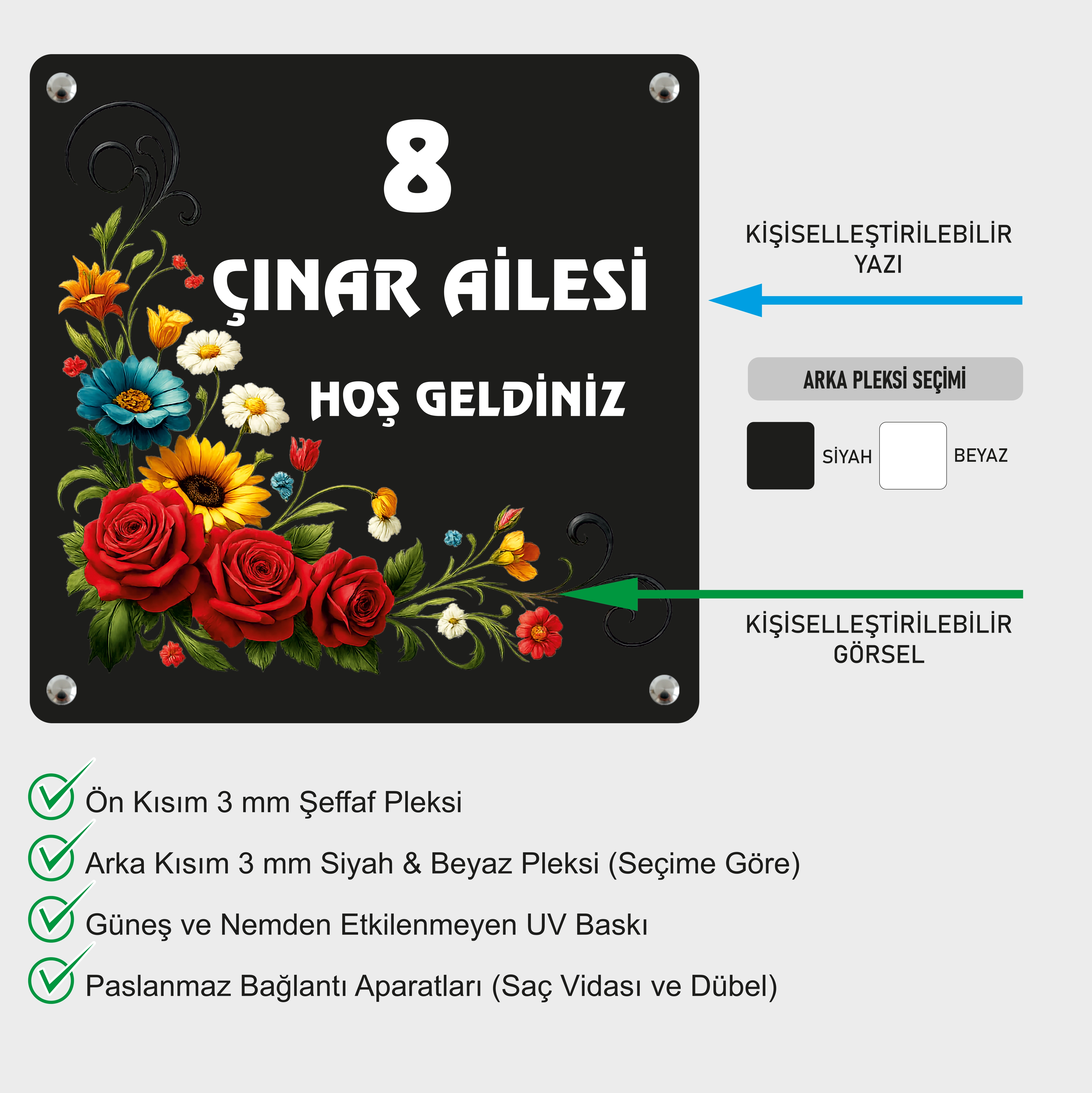 Kişiye Özel Kapı Numarası